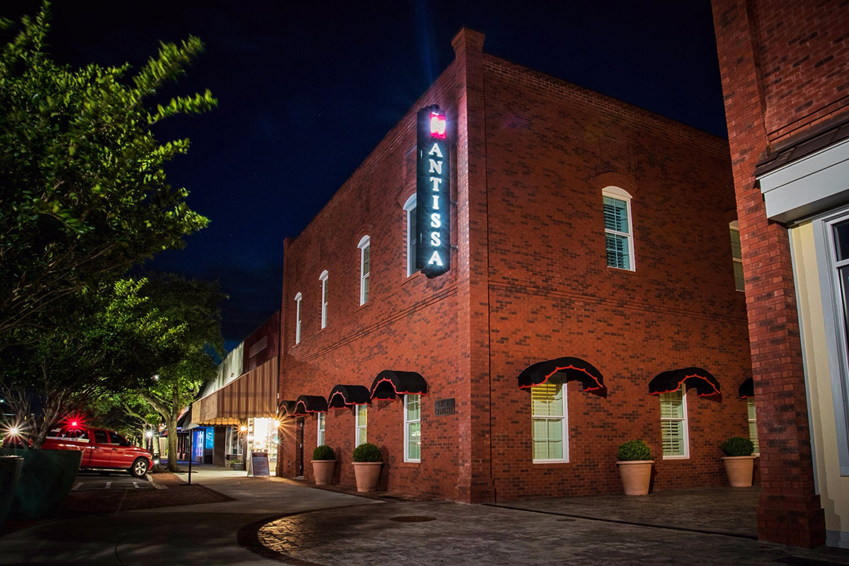 The Mantissa on Carolina Avenue at dusk